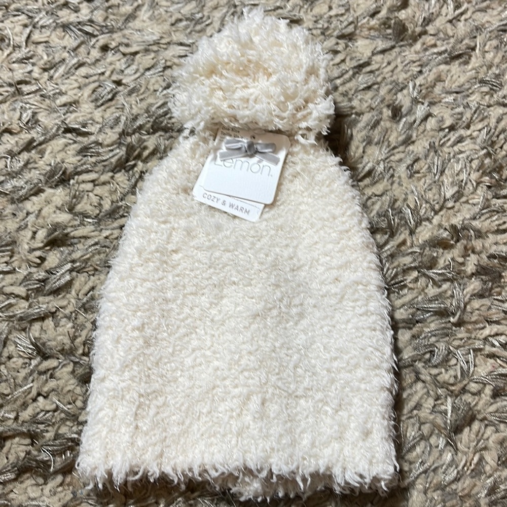 Fuzzy beanie